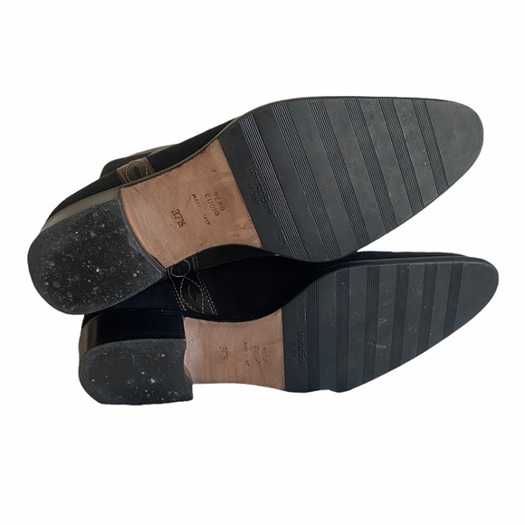 Lorenzo Banfi Leather and Suede Knee High Boots - Picture 8 of 10